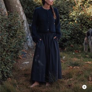 Jenni Kayne Navy Blue Lauren Skirt - NEW WITH TAGS